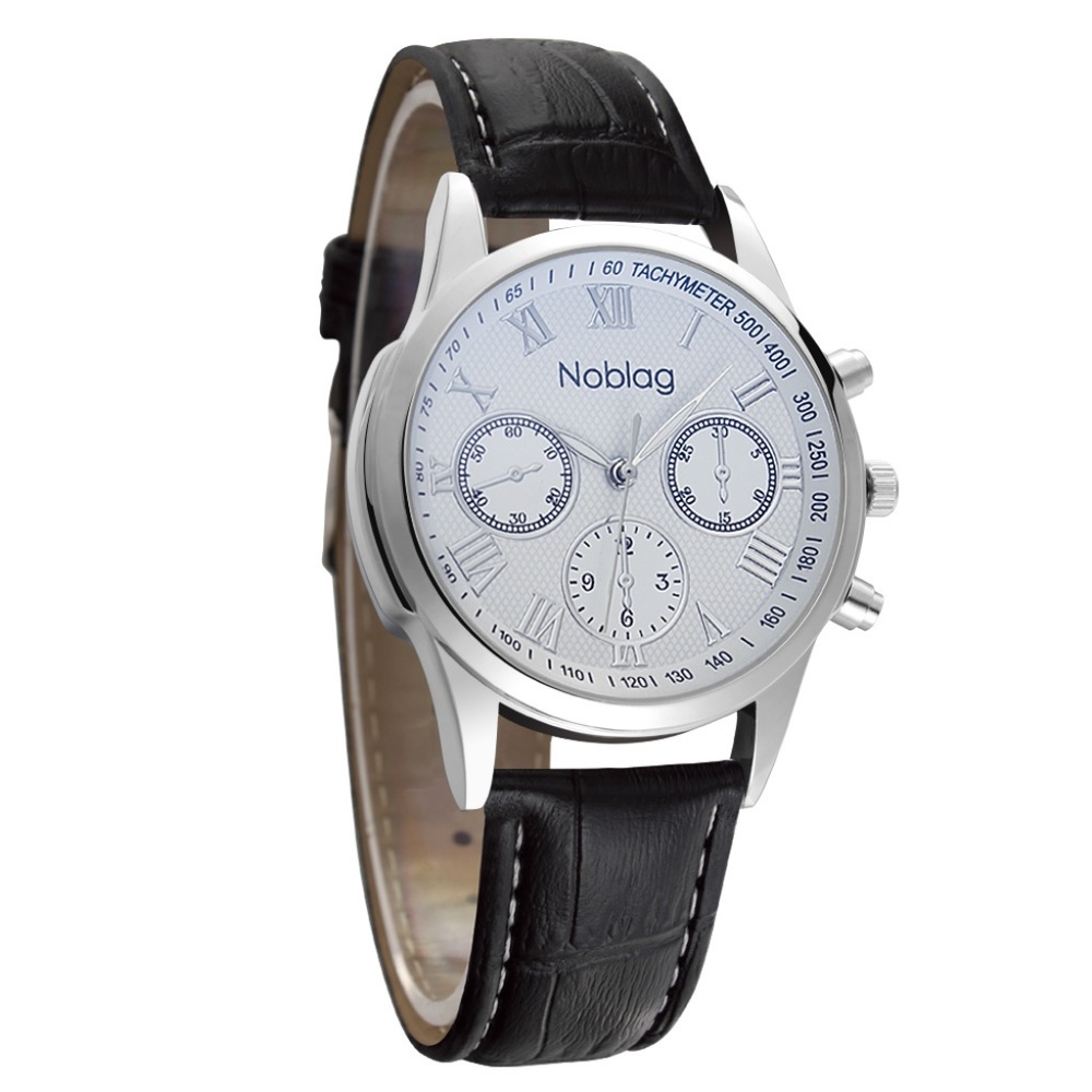 Noblag monsieur watches white dial black